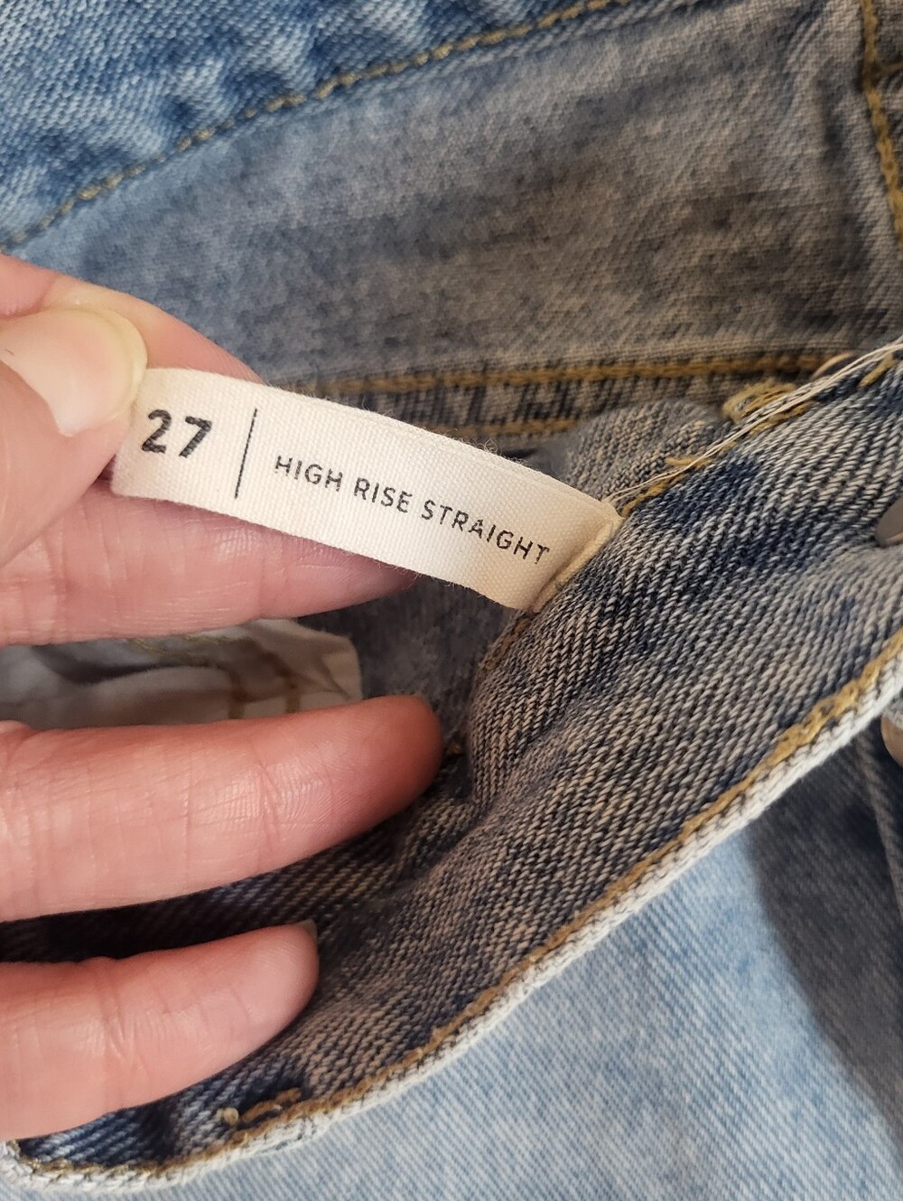PacSun Distressed Jeans Size 27 High Rise - Picture 5 of 6
